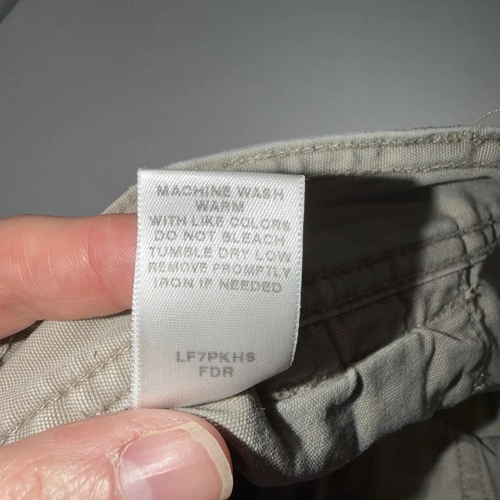 Cabelas Mens Hiking Shorts Size 40 Khaki 7‎ Pocket Outdoor Cargo Utility